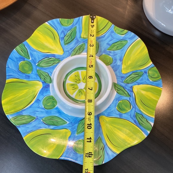 Melamine Fruit serving scallops dish - Picture 7 of 7